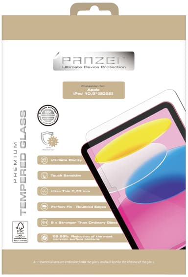 Panzer iPad 10,9" näytönsuoja
