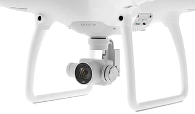 DJI Phantom 4 + ohjain (valkoinen)