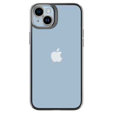 Spigen iPhone 14 Kuori Optik Crystal Chrome Gray