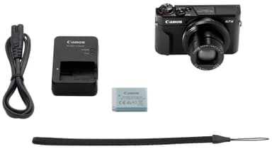 Canon PowerShot G7X Mark 2 digikamera (musta)