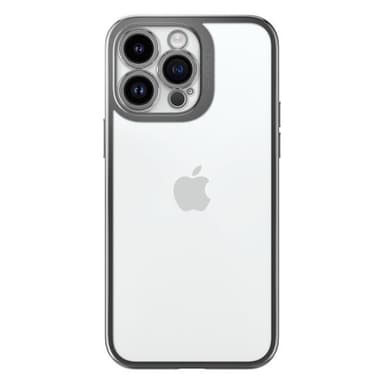 Spigen iPhone 14 Pro Max Kuori Optik Crystal Chrome Gray