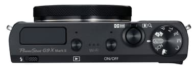 Canon PowerShot G9X Mark 2 digikamera (musta)