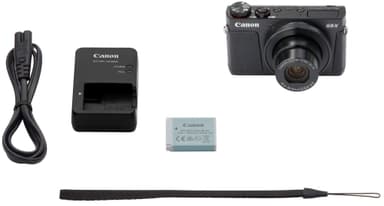 Canon PowerShot G9X Mark 2 digikamera (musta)