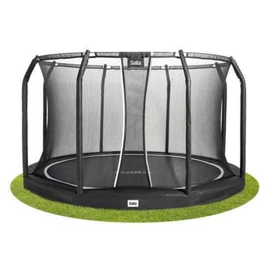 Salta Trampolines Tranpoliini Salta Premium Ground sis. Turvaverkon Ø366 cm