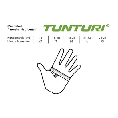 Tunturi Fit Easy kuntosalihanskat