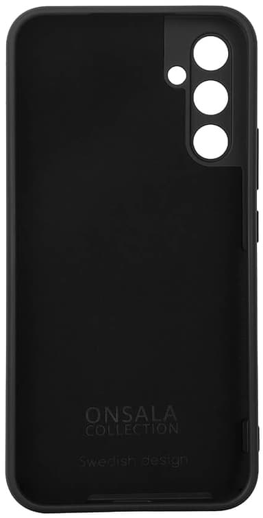 Onsala Silicone Samsung Galaxy A34 5G suojakuori (musta)