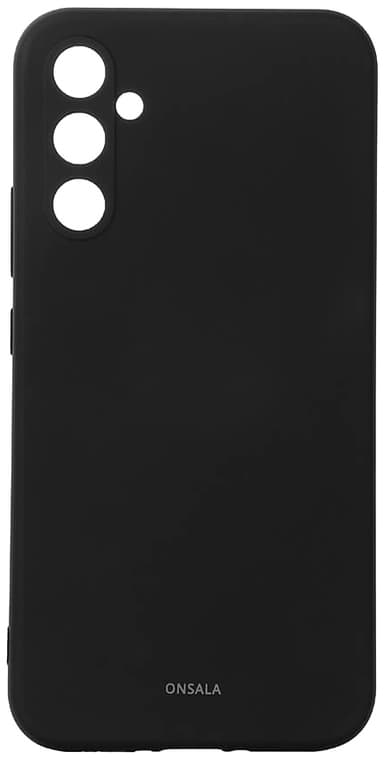 Onsala Silicone Samsung Galaxy A34 5G suojakuori (musta)