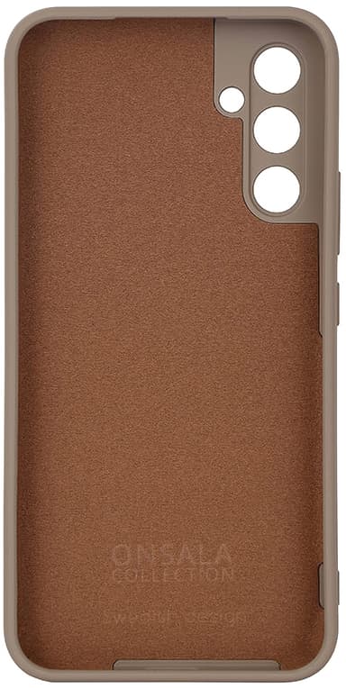Onsala Silicone Samsung Galaxy A34 5G suojakuori (beige)
