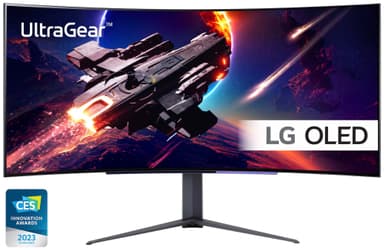 LG UltraGear 45GR95 45" kaareva OLED pelinäyttö