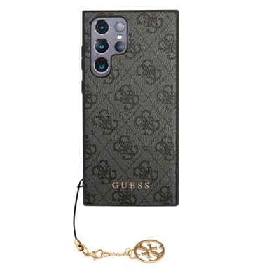 Guess Samsung Galaxy S23 Ultra Kuori 4G Charms Harmaa