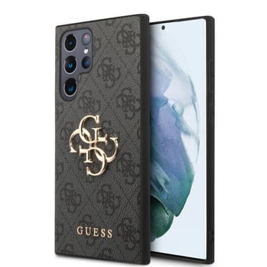 Guess Samsung Galaxy S23 Ultra Kuori 4G Logo Harmaa