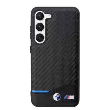 BMW Samsung Galaxy S23 Plus Kuori Carbon & Stripe Musta
