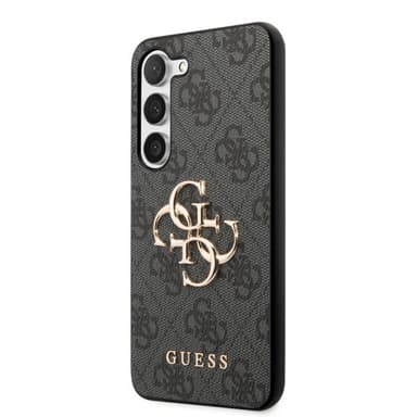Guess Samsung Galaxy S23 Kuori 4G Logo Harmaa