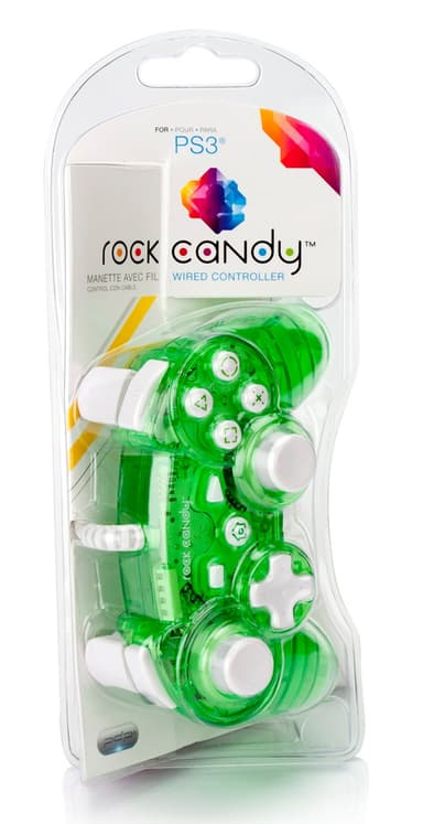 Rock Candy PS3 peliohjain (vihreä)
