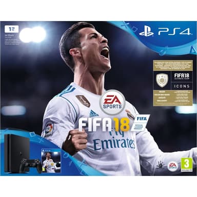 PlayStation 4 Slim 1 TB + FIFA 18