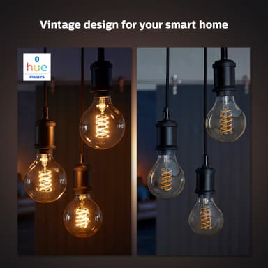 Philips Hue W Globe lamppu 7,2 W Filament G93 E27