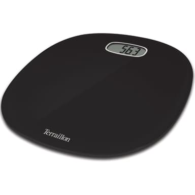 Terraillon Henkilökohtainen asteikko Pop First Black UltraSlim