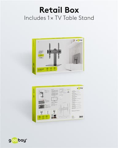 TV-pöytäteline Basic Fix