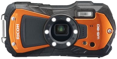Ricoh kompaktikamera WG-80 (oranssi)