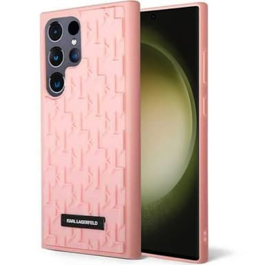 Karl Lagerfeld 3D monogram Samsung Galaxy S23 Ultra - Pink