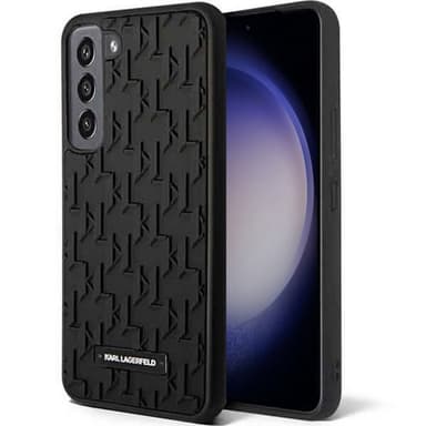 Karl Lagerfeld 3D monogram Samsung Galaxy S23 - Musta