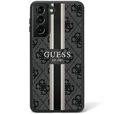Guess Hardcase 4G printed stripe Samsung Galaxy S23 - Musta