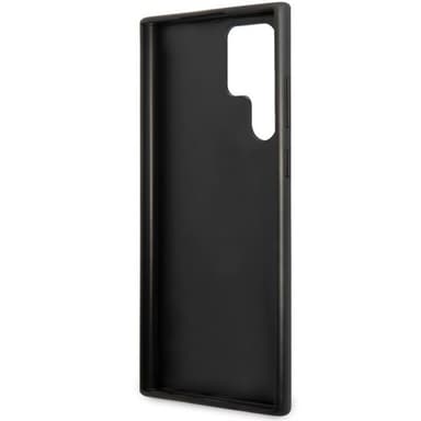 Guess Hardcase 4G metal gold logo Samsung Galaxy S23 Ultra - Harmaa