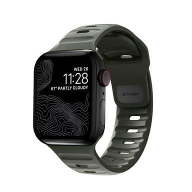 NOMAD Apple Watch 38/40/41mm Ranneke Sport Band Ash Green