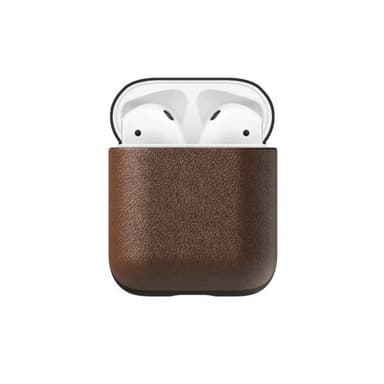 NOMAD AirPods 1/2 Kuori Modern Leather Case Rustic Brown