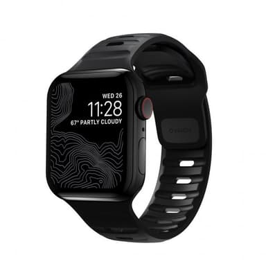 NOMAD Apple Watch 38/40/41mm Ranneke Sport Band Svart