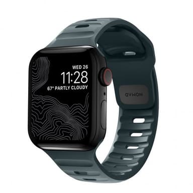 NOMAD Apple Watch 42/44/45mm/Apple Watch Ultra Ranneke Sport Band Marine Blue
