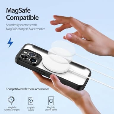 DUX DUCIS iPhone 14 Pro Kotelo Skin X Pro Series MagSafe Musta