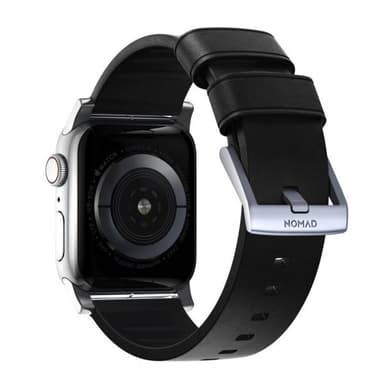 NOMAD Apple Watch 42/44/45mm/Apple Watch Ultra Ranneke Active Band Pro Svart Silver