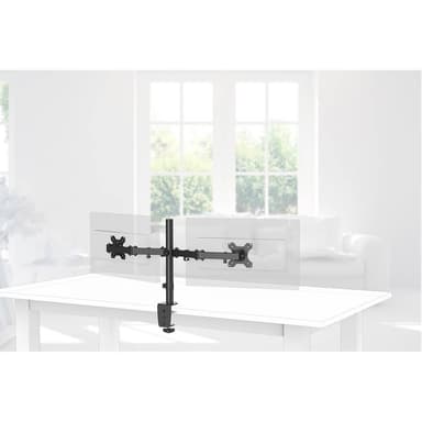 HAMA Monitor Holder Work Out Twin Black