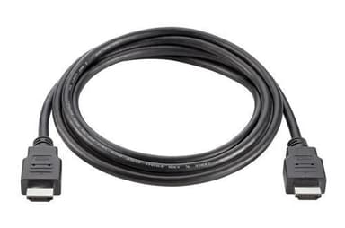 HP HDMI Standard Cable, 1,8 m, HDMI-tyyppi A (vakio), HDMI-tyyppi A (vakio), Musta