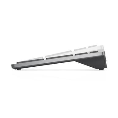 DELL KM7120W, Täysikokoinen (100 %), RF Wireless + Bluetooth, QWERTY, Harmaa, T