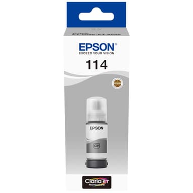 EPSON 114 EcoTank Grey mustepullo