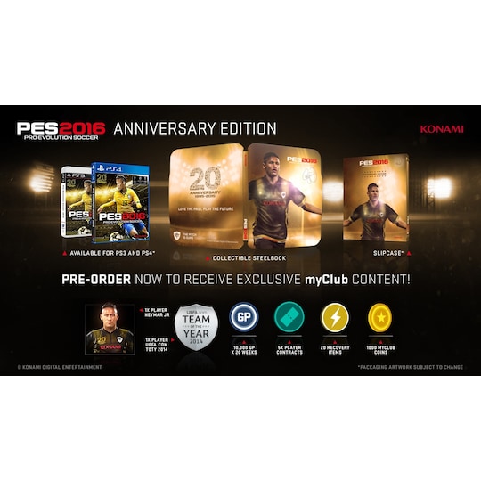 Pro Evolution Soccer 2016 - Anniversary Edition (PS4)