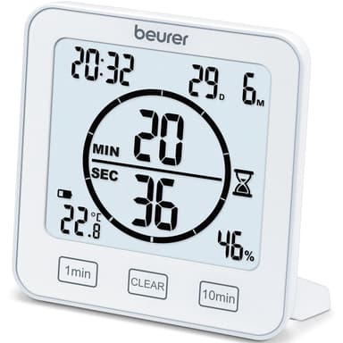 Beurer Lämpö- / kosteusmittari HM22 Kello