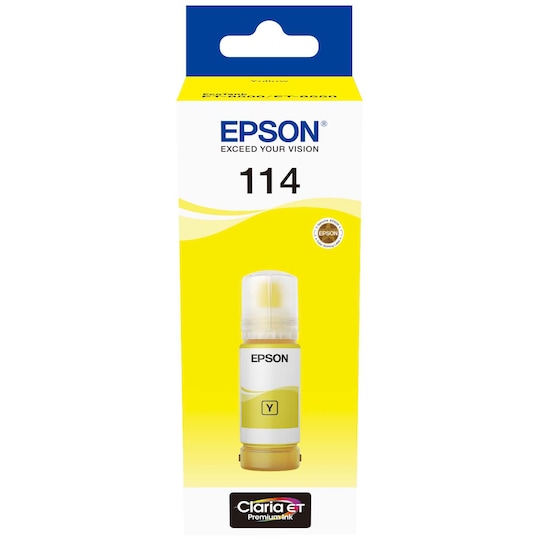 EPSON 114 EcoTank Yellow mustepullo