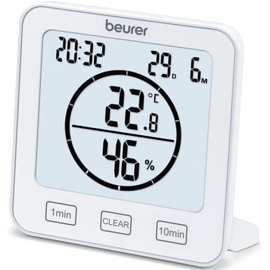 Beurer Lämpö- / kosteusmittari HM22 Kello