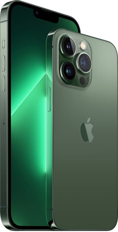 iPhone 13 Pro Max – 5G älypuhelin 128 GB (vuorimännynvihreä)