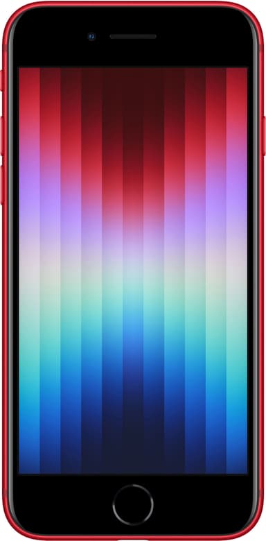 iPhone SE Gen. 3 älypuhelin 64 GB (PRODUCT)RED