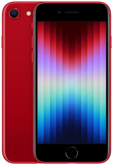 iPhone SE Gen. 3 älypuhelin 64 GB (PRODUCT)RED