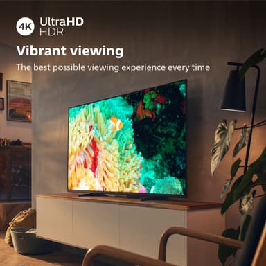 Philips 65” PUS7607 4K LED älytelevisio (2022)