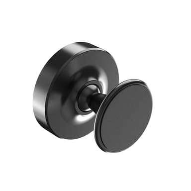 Mobilhållare Magnetisk Svart Puck med Självhäftande Tejp