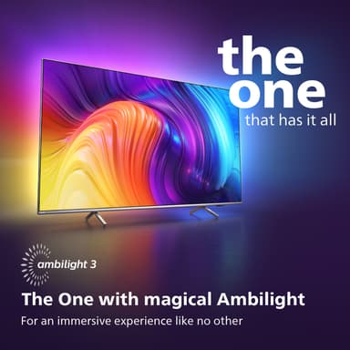 Philips 58” The One PUS8507 4K Ambilight älytelevisio (2022)