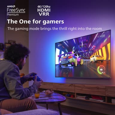 Philips 75” The One PUS8807 4K Ambilight älytelevisio (2022)