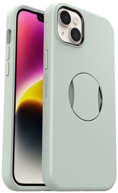 Otterbox OtterGrip Symmetry MagSafe iPhone 14 Plus suojakuori (vihreä)