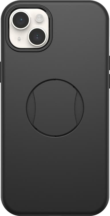 Otterbox OtterGrip Symmetry MagSafe iPhone 14 Plus suojakuori (musta)